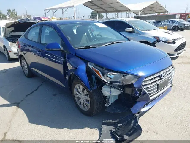 3KPC24A30KE059759 — 2019 Hyundai Accent SE, Right Front, фото до ремонта
