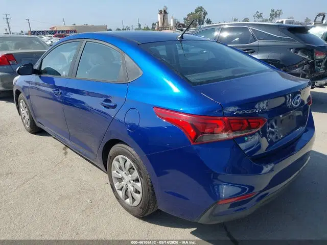 2019 Hyundai ACCENT SE VIN 3KPC24A30KE059759 фото 3