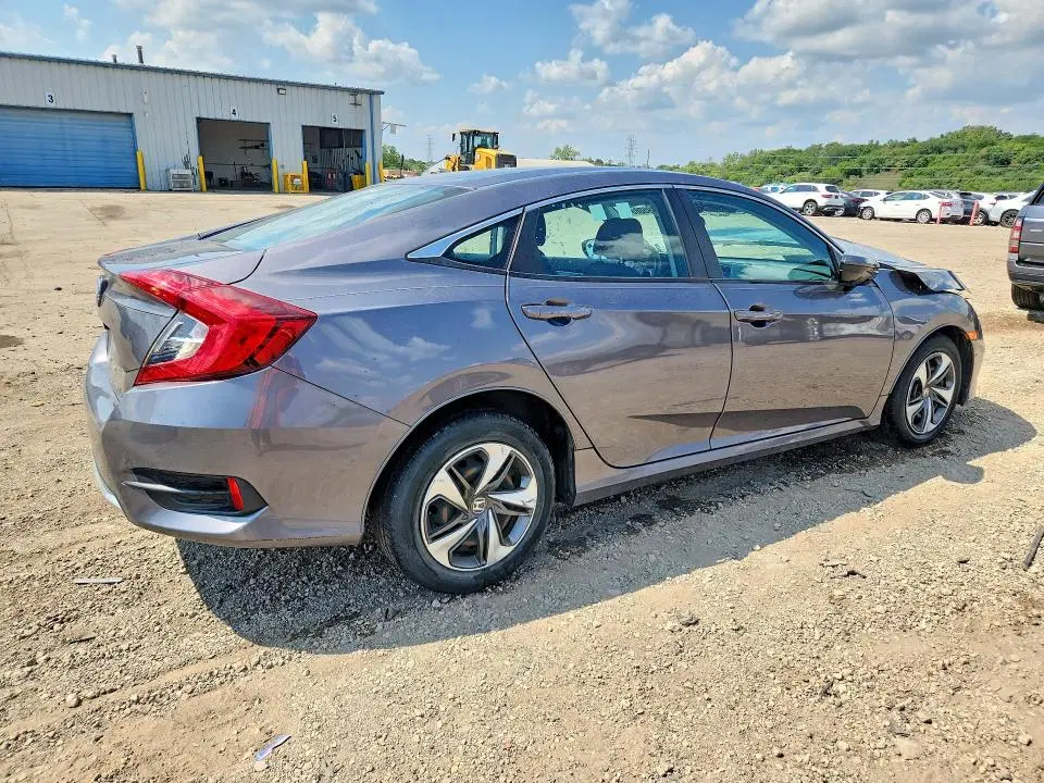2019 HONDA CIVIC VIN 19XFC2F67KE024590 фото 3