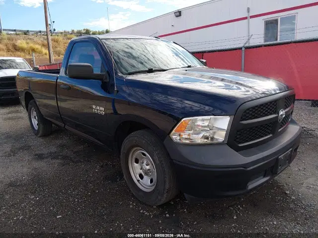 3C6JR6DGXJG255392 — 2018 RAM 1500 Tradesman 4X2 8' Box, Left & Right Side, фото до ремонта