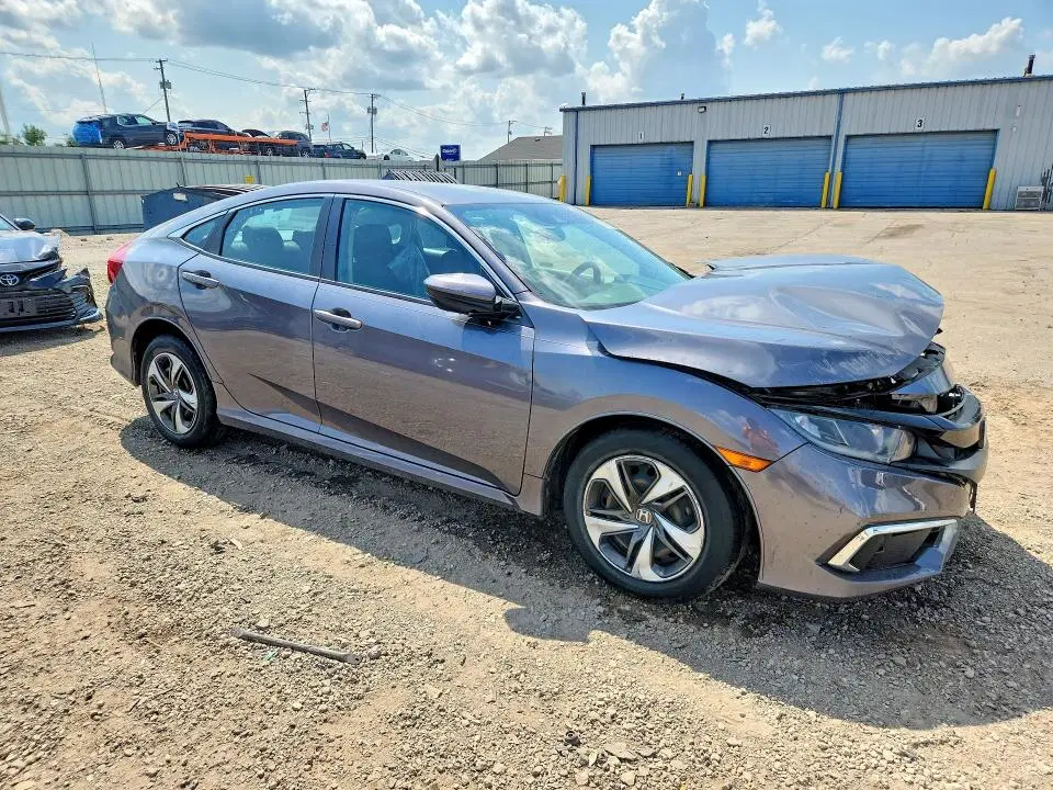 2019 HONDA CIVIC VIN 19XFC2F67KE024590 фото 4