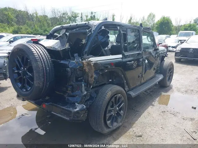 2021 Jeep Wrangler Unlimited Sahara VIN 1C4HJXEG4MW866494 фото 4