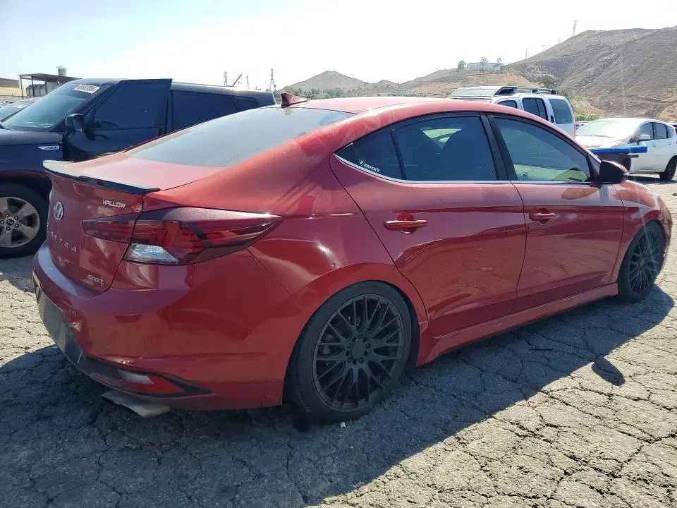 2019 Hyundai Elantra VIN KMHD04LB2KU861869 фото 3