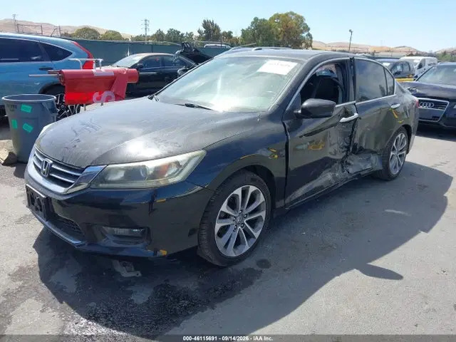 2014 Honda Accord Sport VIN 1HGCR2F52EA096864 фото 2