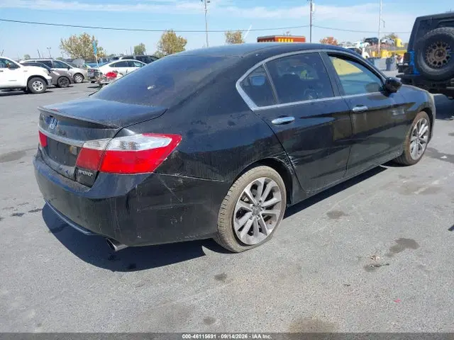 2014 Honda Accord Sport VIN 1HGCR2F52EA096864 фото 4