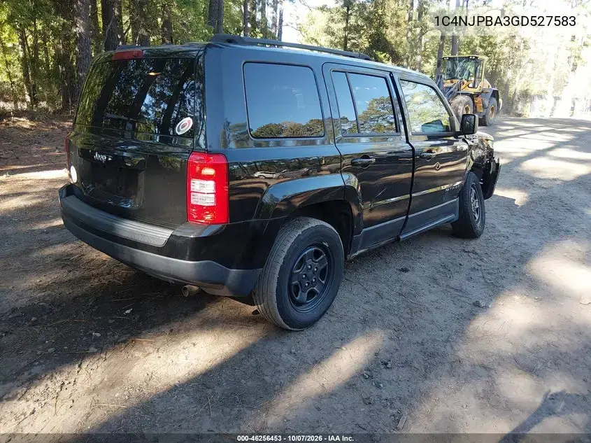 2016 Jeep Patriot Sport VIN 1C4NJPBA3GD527583 фото 5