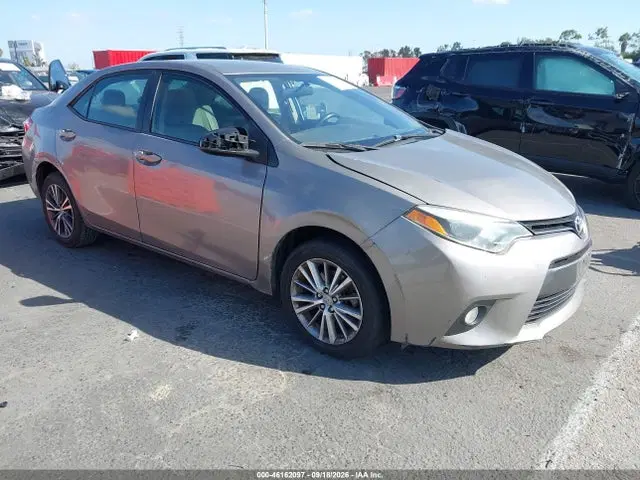 5YFBURHE0GP420844 — 2016 Toyota Corolla LE Plus, Передняя часть слева (Left Front), фото до ремонта
