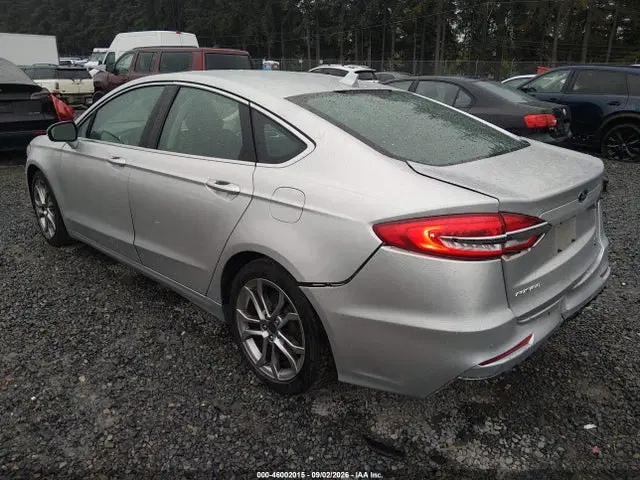 2019 Ford FUSION SEL VIN 3FA6P0CD2KR260154 фото 3