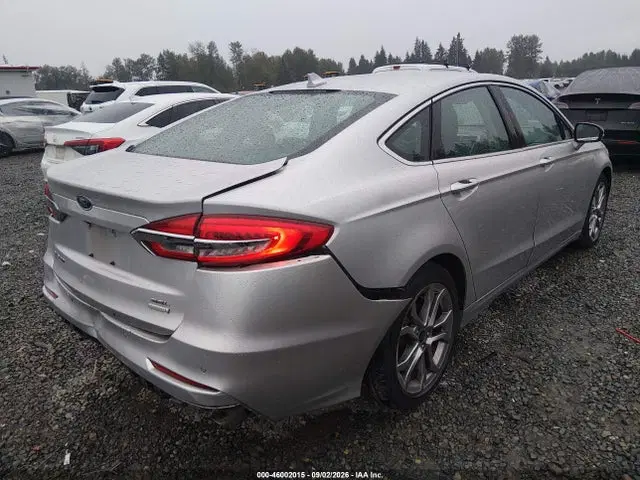 2019 Ford FUSION SEL VIN 3FA6P0CD2KR260154 фото 4
