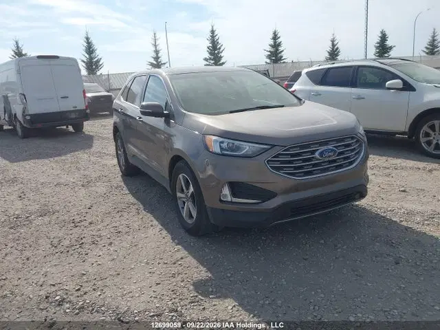 2FMPK4J97KBB29069 — 2019 Ford Edge SEL, Град (Hail), фото до ремонта