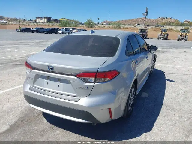 2020 Toyota Corolla Hybrid Le VIN JTDEBRBE5LJ022507 фото 4