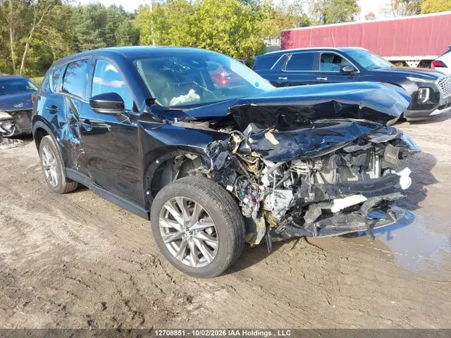 JM3KFBDM5M0119885 — 2021 Mazda CX-5 Grand Touring, Передняя часть, фото до ремонта