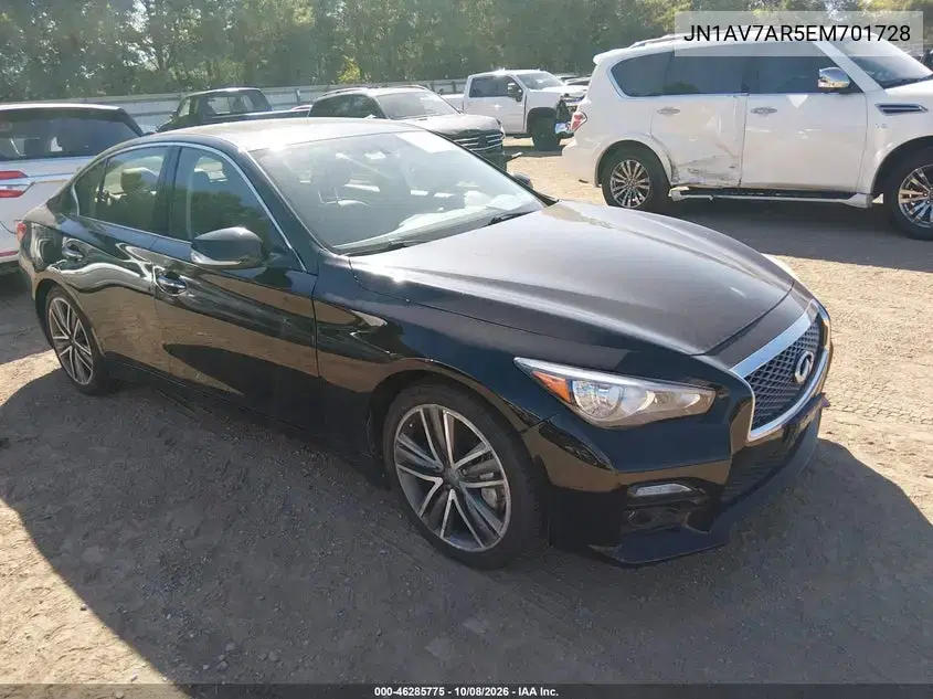 JN1AV7AR5EM701728 — 2014 Infiniti Q50, Механические повреждения, фото до ремонта