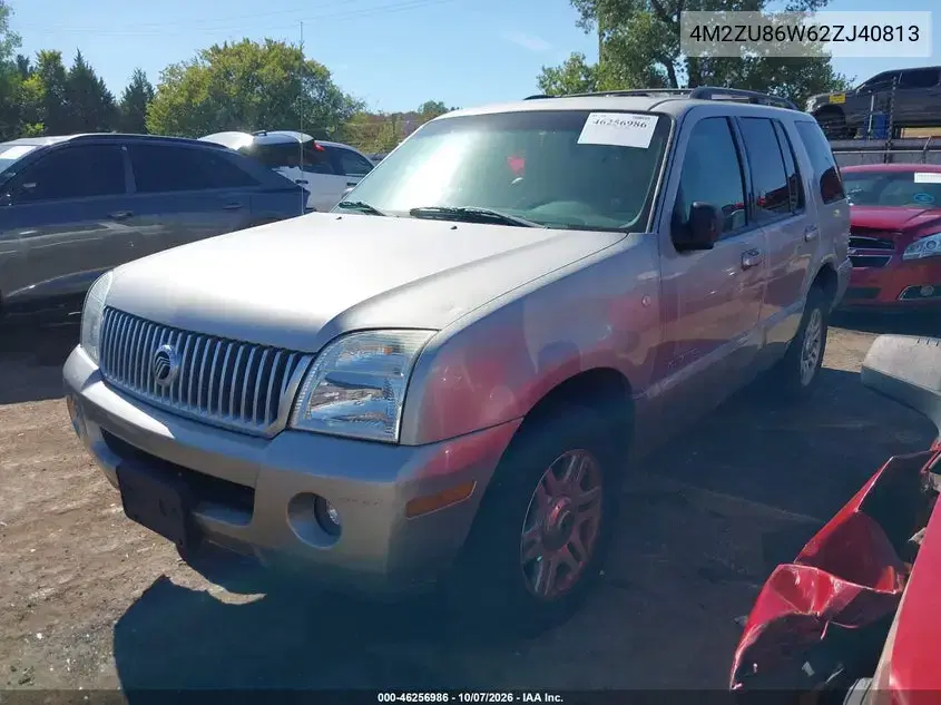 2002 Mercury Mountaineer VIN 4M2ZU86W62ZJ40813 фото 3