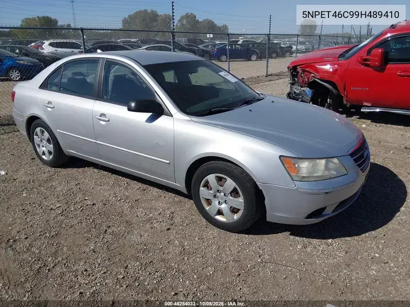 5NPET46C99H489410 — 2009 Hyundai Sonata, Естественный износ, фото до ремонта