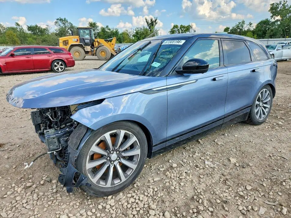 SALYB2RV0JA719700 — 2018 Land Rover Range Rover Velar, Передняя часть, фото до ремонта