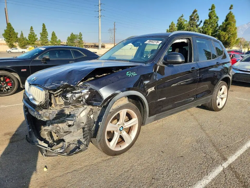 5UXWX7C39H0U43293 — 2017 BMW X3, Передняя часть (Front End), фото до ремонта