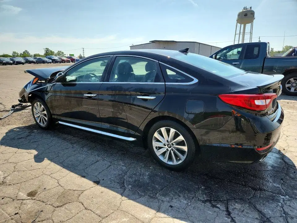 2017 HYUNDAI SONATA VIN 5NPE34AF9HH529887 фото 3