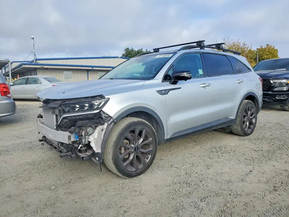 5XYRKDLF0NG075484 — 2022 Kia Sorento, Передняя часть (Front End), фото до ремонта