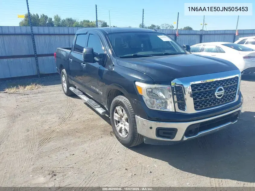 2018 Nissan Titan Sv VIN 1N6AA1E50JN505453 фото 2