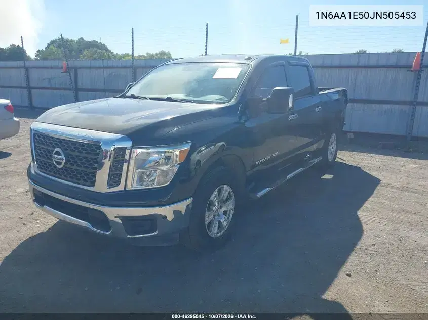 2018 Nissan Titan Sv VIN 1N6AA1E50JN505453 фото 3