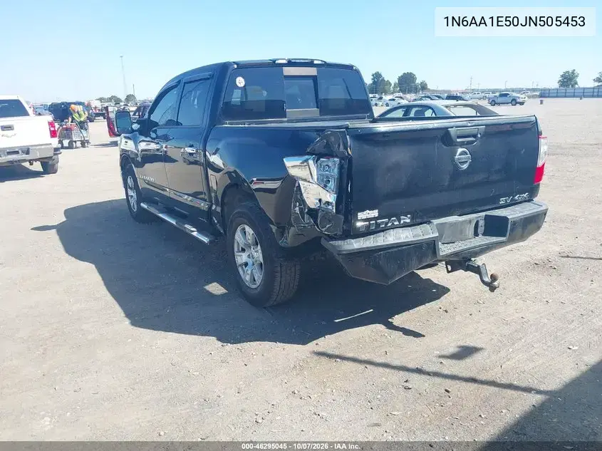 2018 Nissan Titan Sv VIN 1N6AA1E50JN505453 фото 4