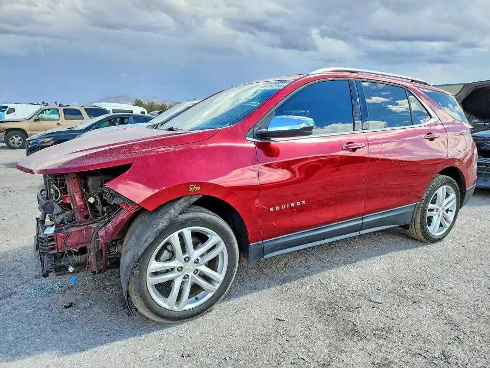 2GNAXPEX1L6259873 — 2020 Chevrolet Equinox, Передняя часть (Front End), фото до ремонта