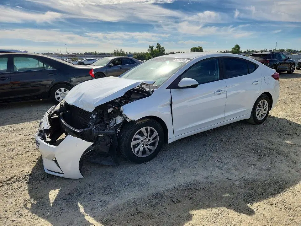 5NPD74LF3KH405389 — 2019 Hyundai Elantra, Передняя часть (Front End), фото до ремонта