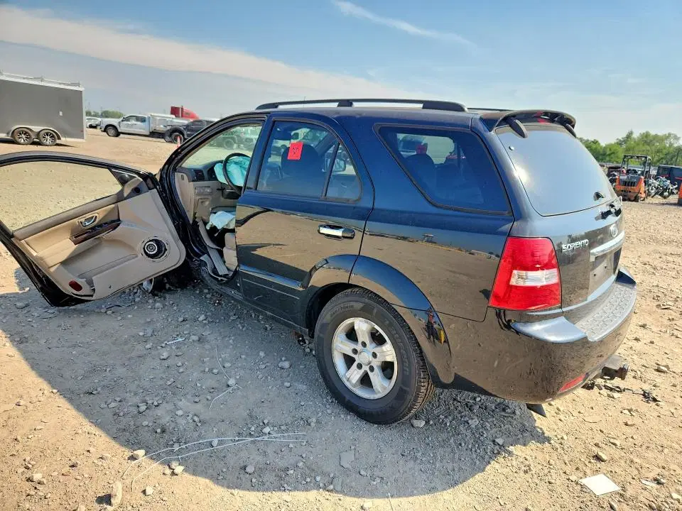 2008 KIA SORENTO VIN KNDJC736185845989 фото 2