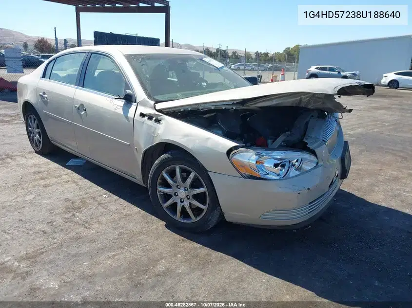 1G4HD57238U188640 — 2008 Buick Lucerne, передняя часть, фото до ремонта