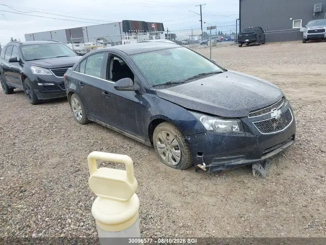 1G1PC5SB0E7422357 — 2014 Chevrolet Cruze LT, Theft, фото до ремонта