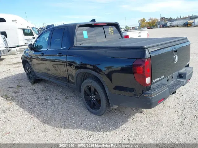 2017 Honda Ridgeline Black Edition VIN 5FPYK3F85HB501692 фото 3