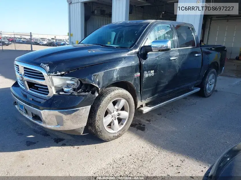 2013 Ram 1500 Slt VIN 1C6RR7LT7DS697227 фото 3