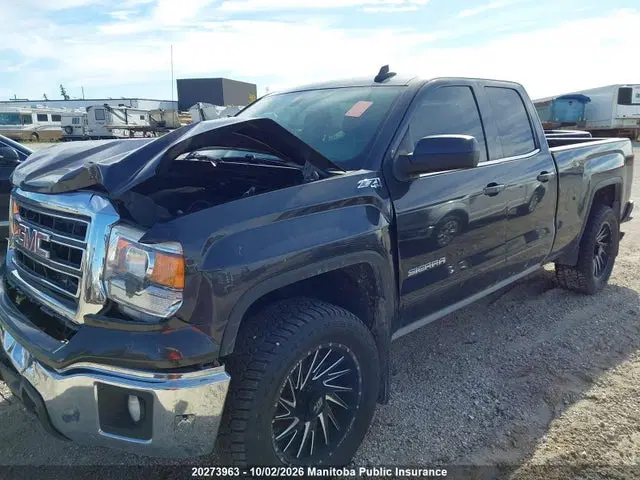 2015 GMC Sierra 1500 Double Cab VIN 1GTV2UEC7FZ190331 фото 2