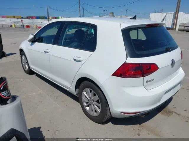 2015 Volkswagen Golf Tsi S 4-door VIN 3VW217AU2FM049235 фото 3