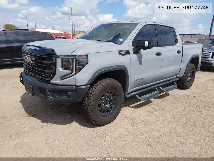 2024 GMC Sierra 1500 4Wd Short Box At4X VIN 3GTUUFEL7RG177746 фото 3