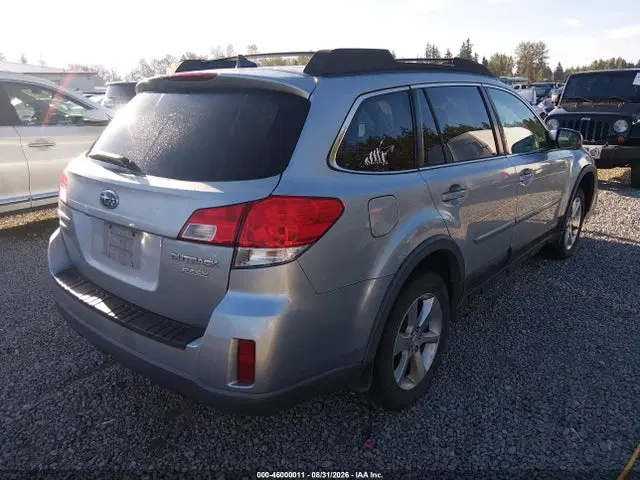 2014 Subaru Outback 2.5i Limited VIN 4S4BRBLC1E3268864 фото 4
