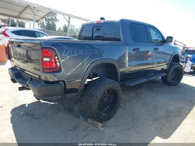 2025 RAM 1500 Rebel 4x4 5'7 Box VIN 1C6SRFLP6SN699030 фото 4