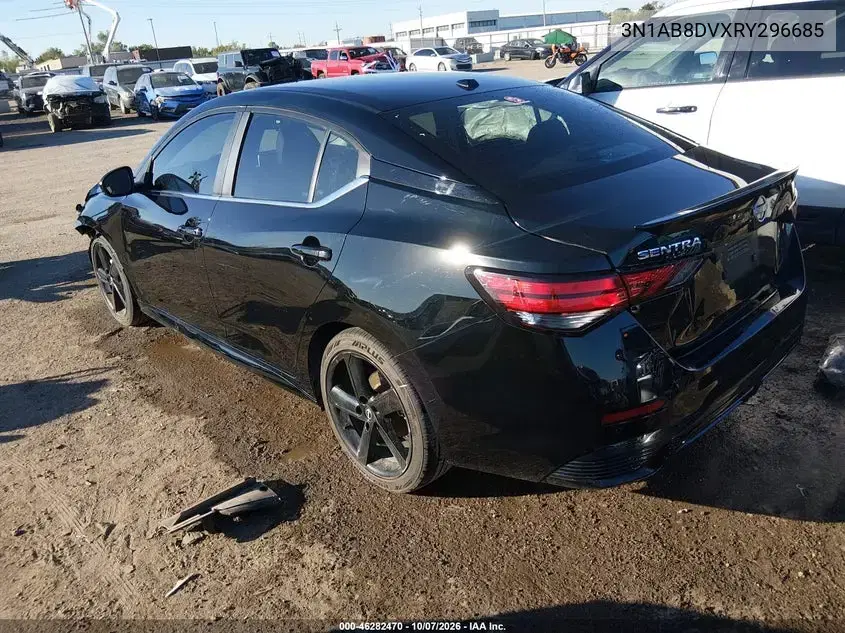 2024 Nissan Sentra Sr Xtronic Cvt VIN 3N1AB8DVXRY296685 фото 4