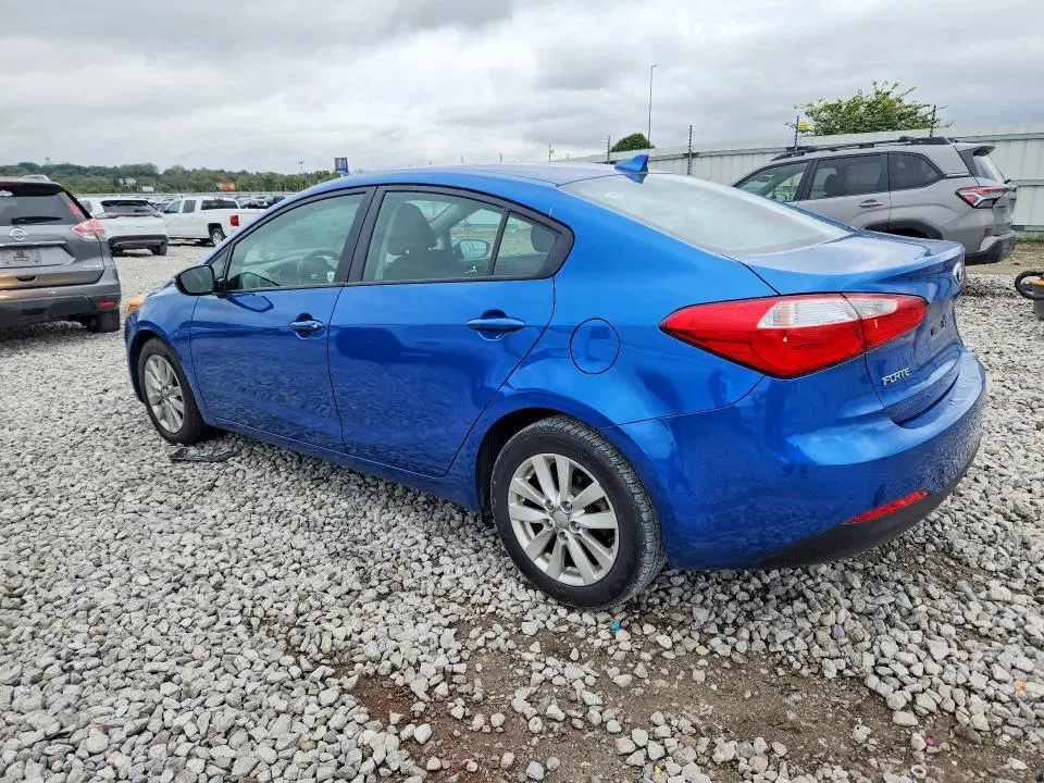 2014 KIA FORTE VIN KNAFX4A64E5205411 фото 2