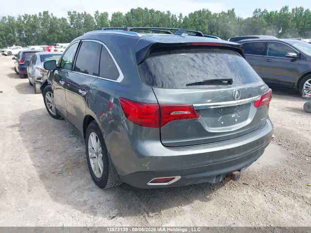 2016 Acura Mdx Elite VIN 5FRYD4H88GB503813 фото 3