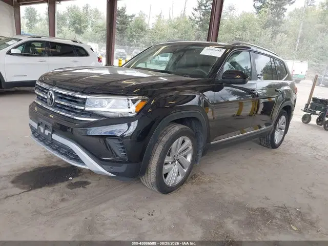 2021 Volkswagen Atlas 2.0t Sel VIN 1V2BP2CA1MC590118 фото 2