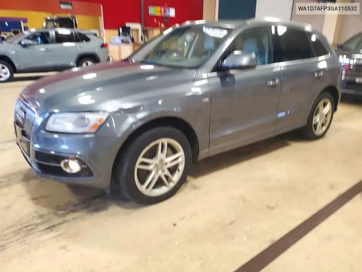 WA1D7AFP3GA110532 — 2016 Audi Q5, механические повреждения, фото до ремонта