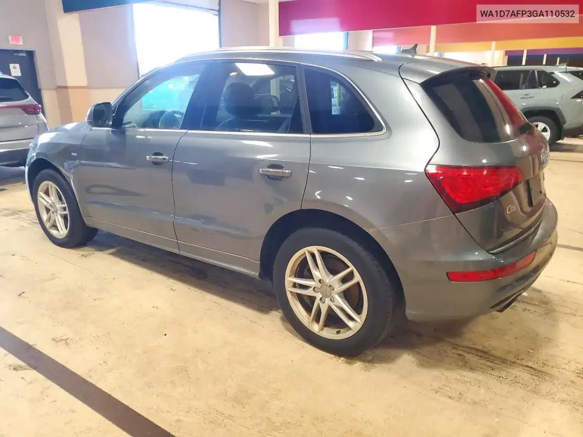 2016 Audi Q5 Premium Plus S-Line VIN WA1D7AFP3GA110532 фото 2