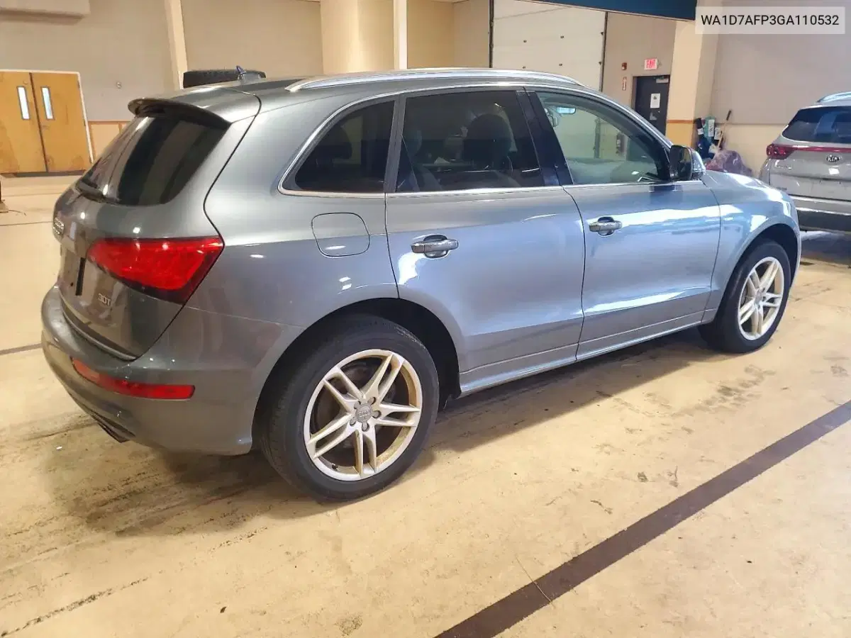 2016 Audi Q5 Premium Plus S-Line VIN WA1D7AFP3GA110532 фото 3