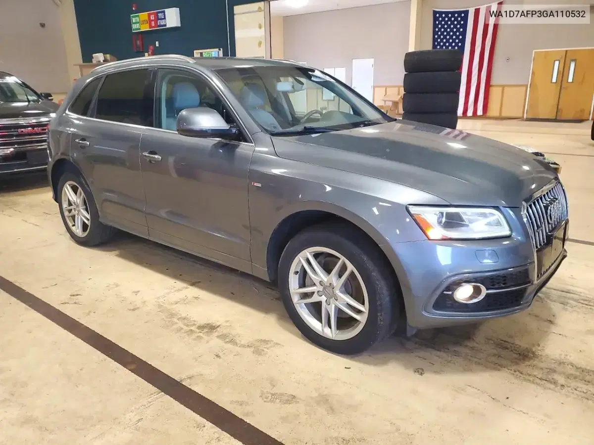 2016 Audi Q5 Premium Plus S-Line VIN WA1D7AFP3GA110532 фото 4