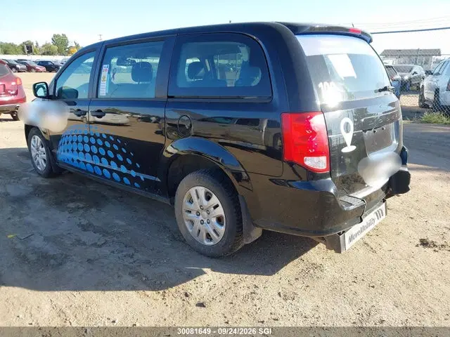 2019 Dodge Grand Caravan Se VIN 2C4RDGBGXKR531326 фото 3