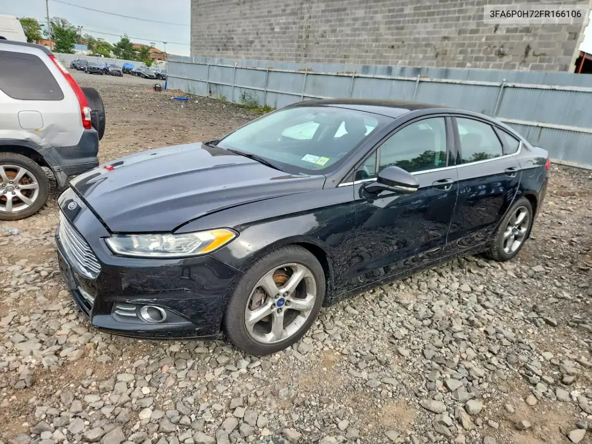 3FA6P0H72FR166106 — 2015 Ford Fusion, повреждения со всех сторон, фото до ремонта