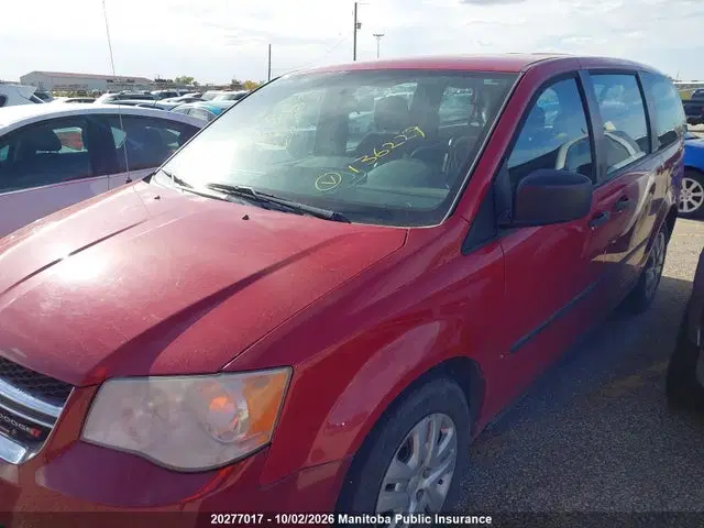 2016 Dodge Grand Caravan Cvp VIN 2C4RDGBGXGR136229 фото 2