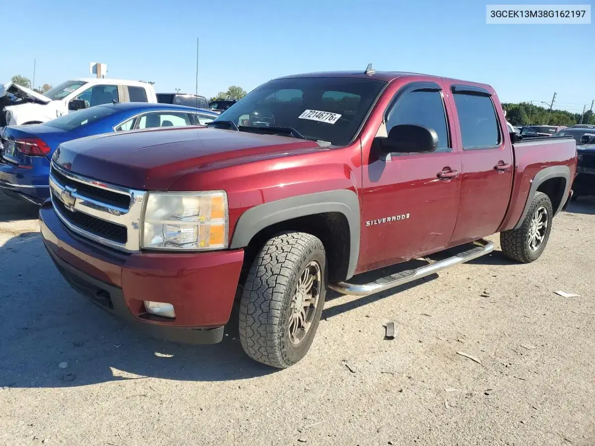3GCEK13M38G162197 — 2008 Chevrolet Silverado, ходовая часть, фото до ремонта